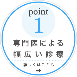 point1 地域の健康によりそう診療 詳しくはこちら